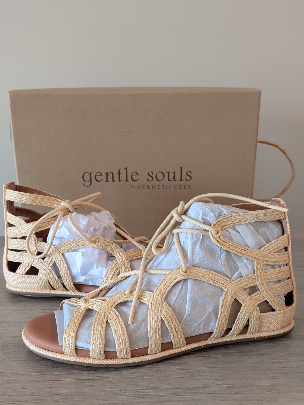Gentle Souls NIB 6.5 Gladiator Sandals